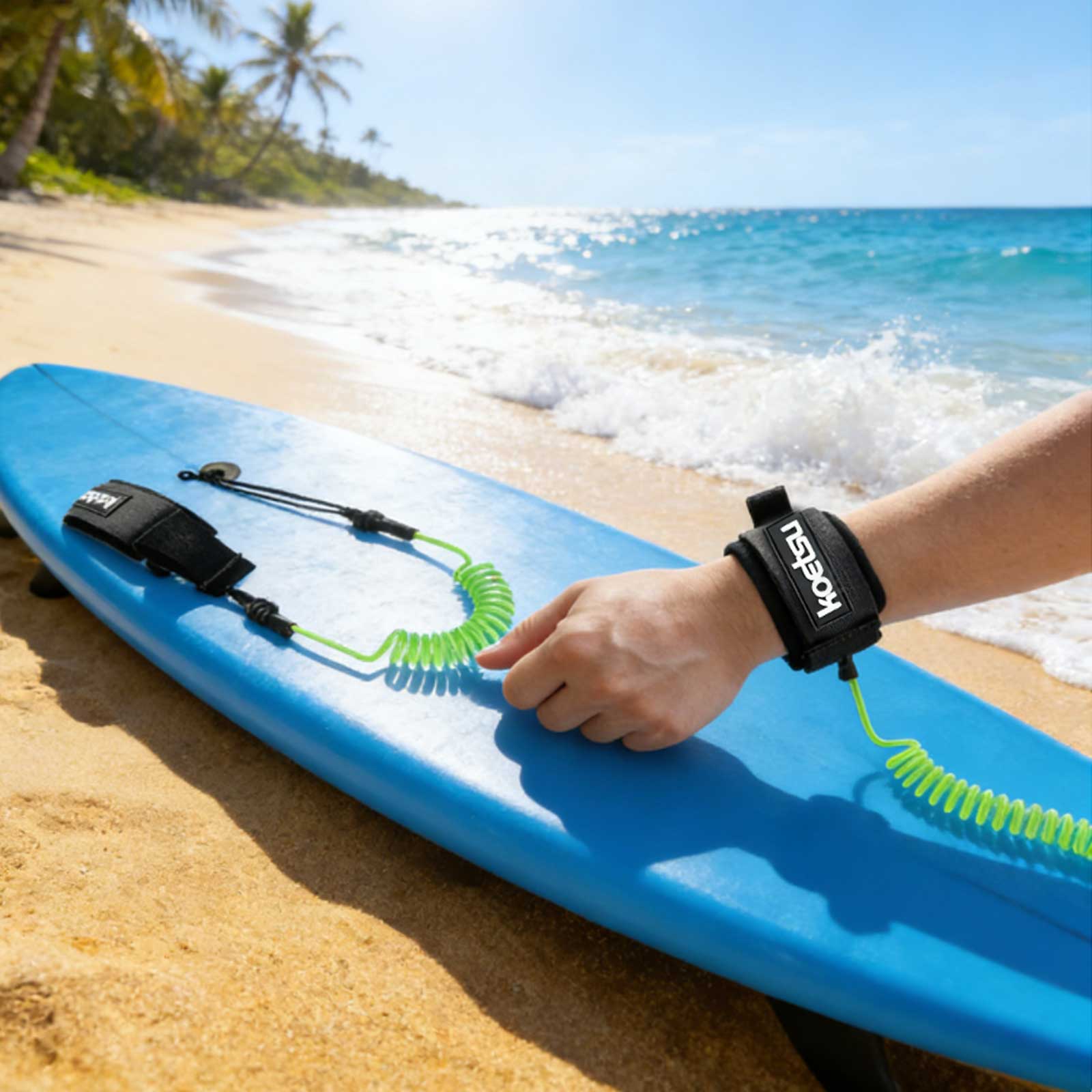 Stand Up Paddle Leash - SUP Paddle Board Leash TPU Material