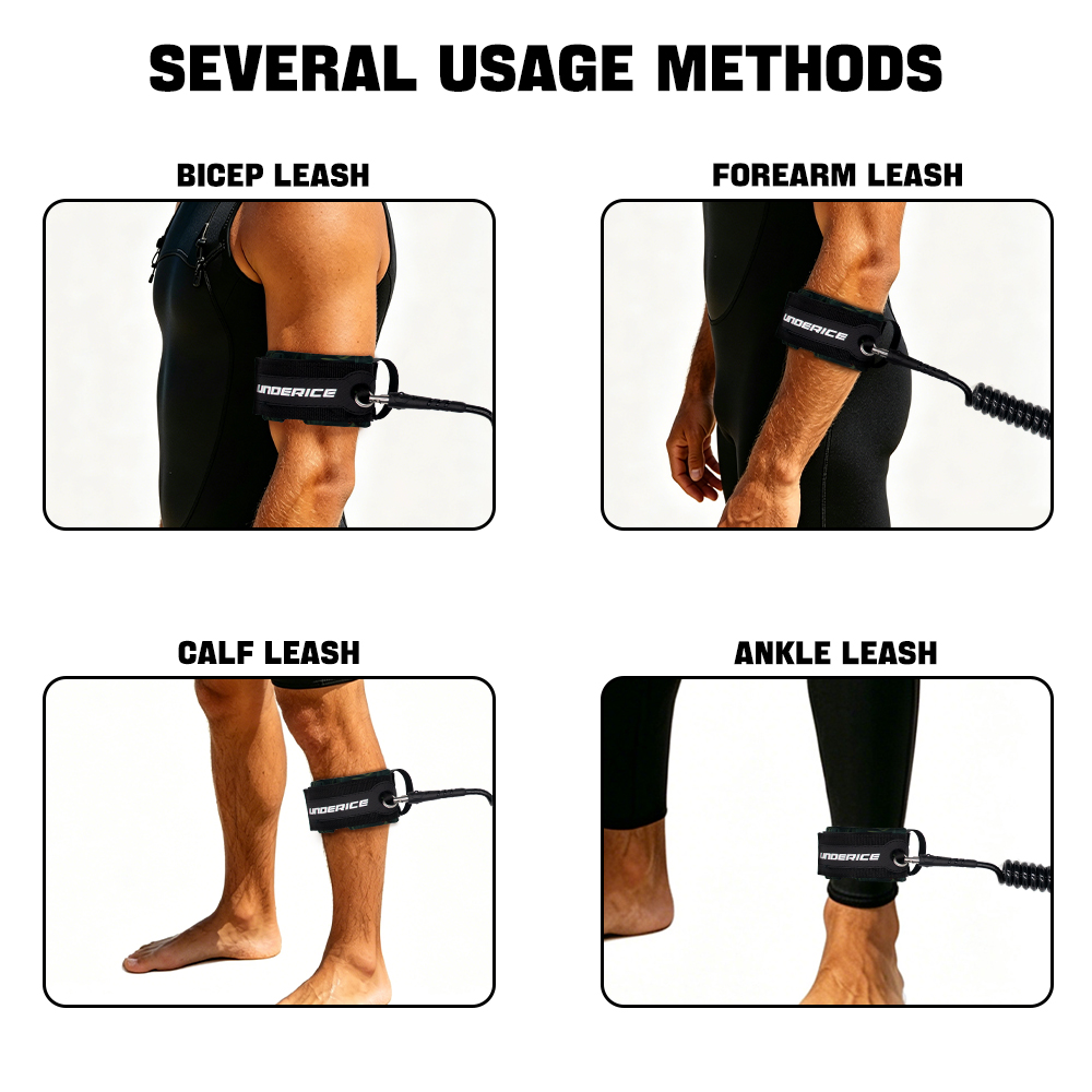 TPU Surfboard Leash Adjustable - Stand Up Paddle Leash 评论和价格