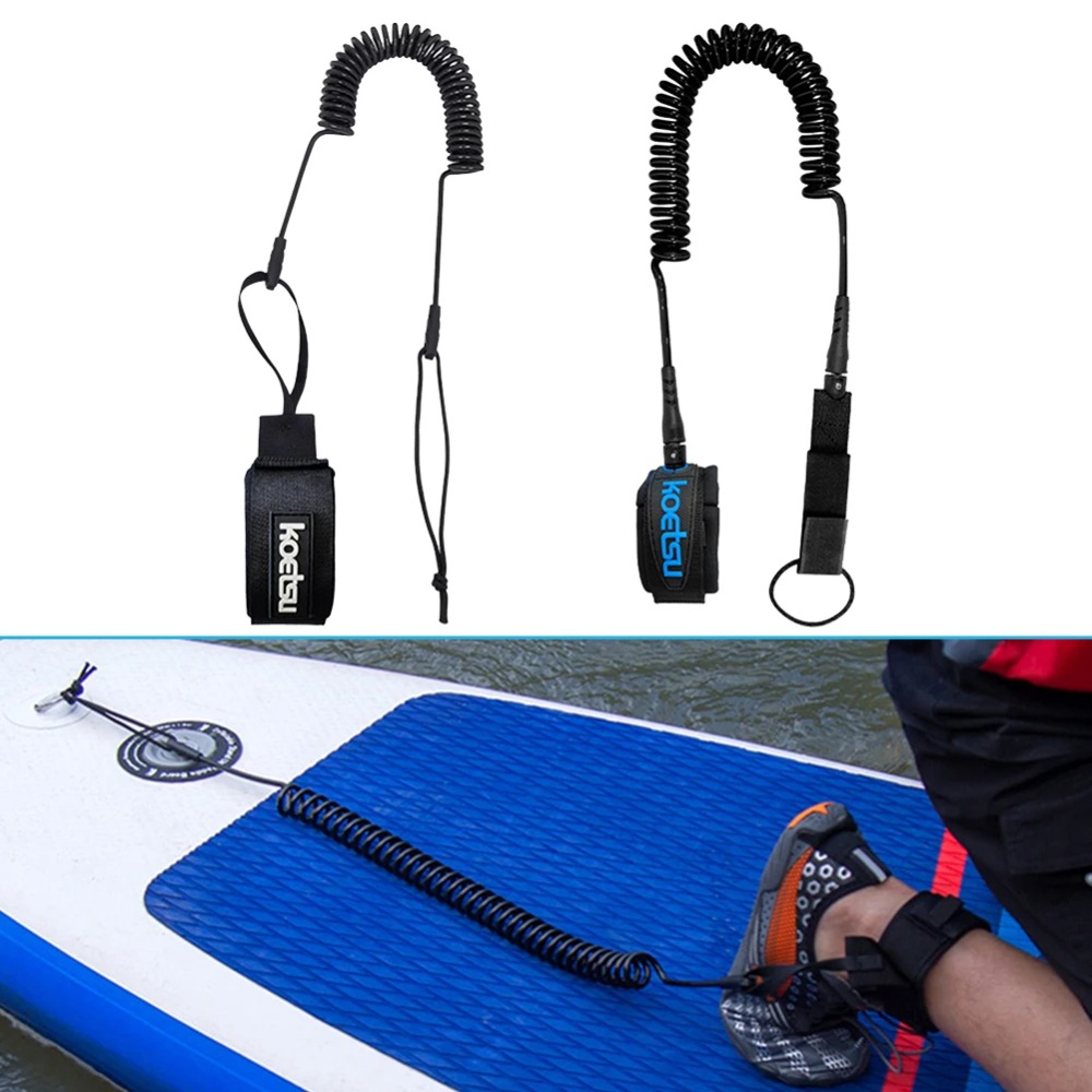 Elastic Sup Board Foot Leg Rop - Stand Up Paddle Leash 评论和价格