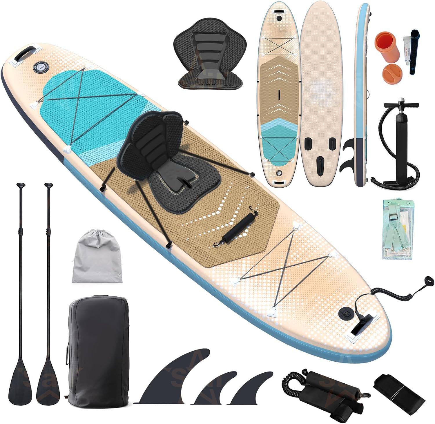 Multi-Purpose Inflatable Stand - Stand Up Paddle Leash 评论和价格
