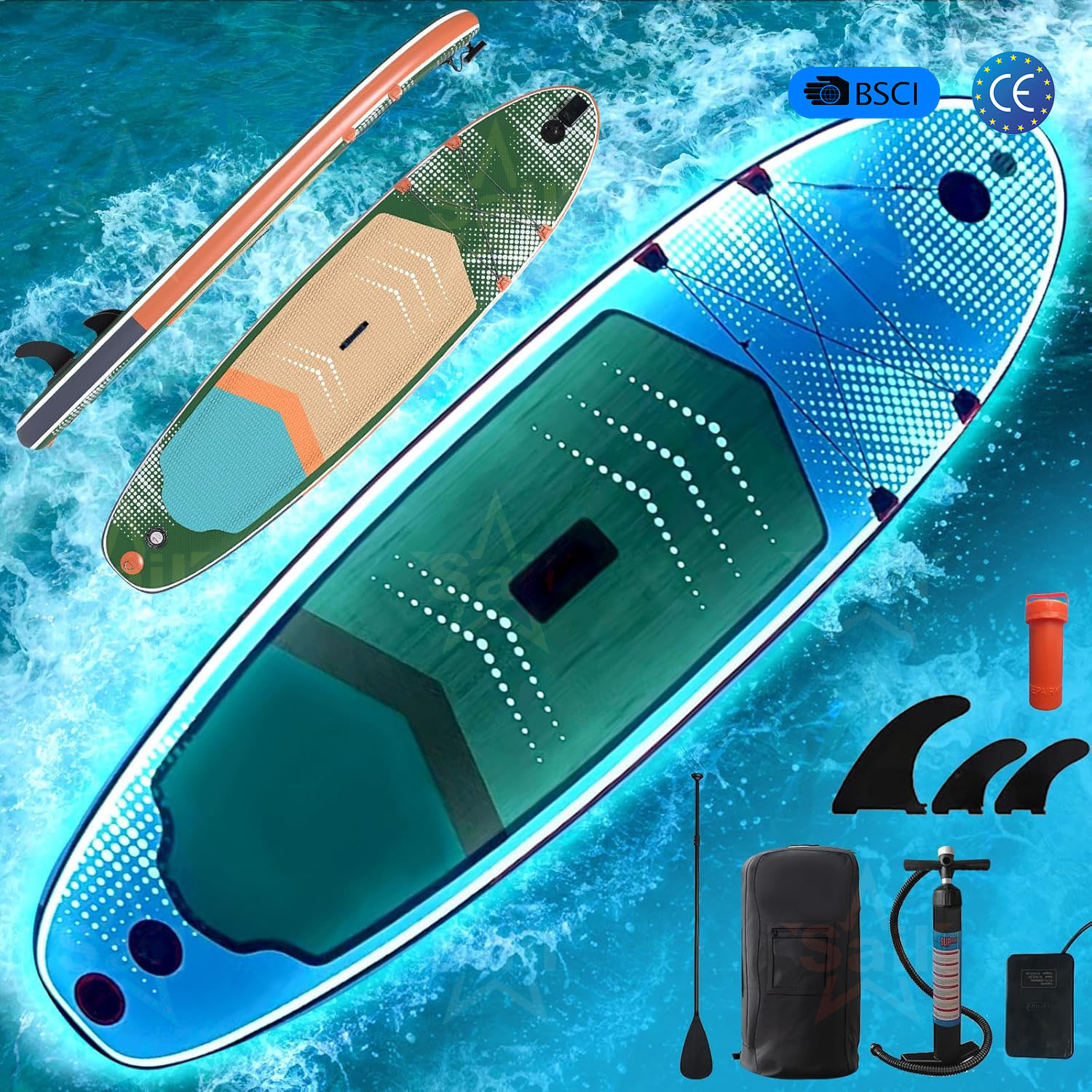 Multi-Purpose Inflatable Stand - Stand Up Paddle Leash 评论和价格