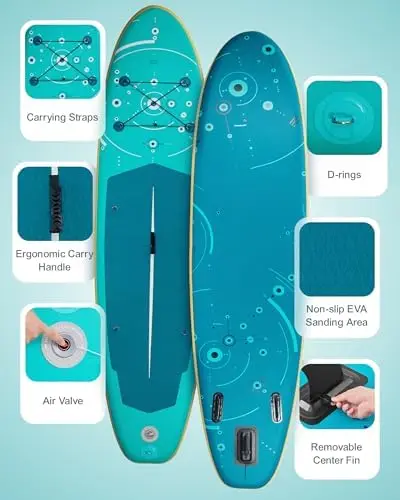 Extra Wide Iatable Stand Up Pa - Stand Up Paddle Leash 评论和价格