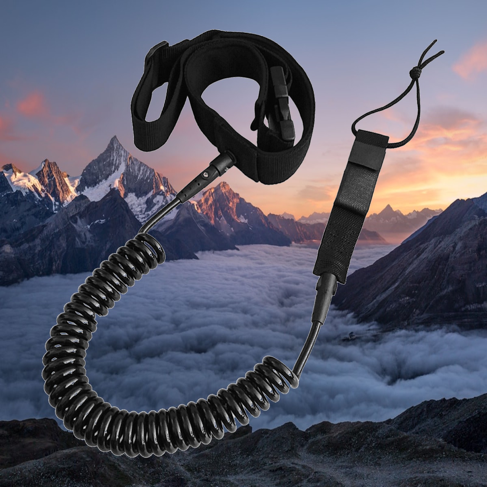 Coiled SUP Leash Durable TPU S - Stand Up Paddle Leash 评论和价格