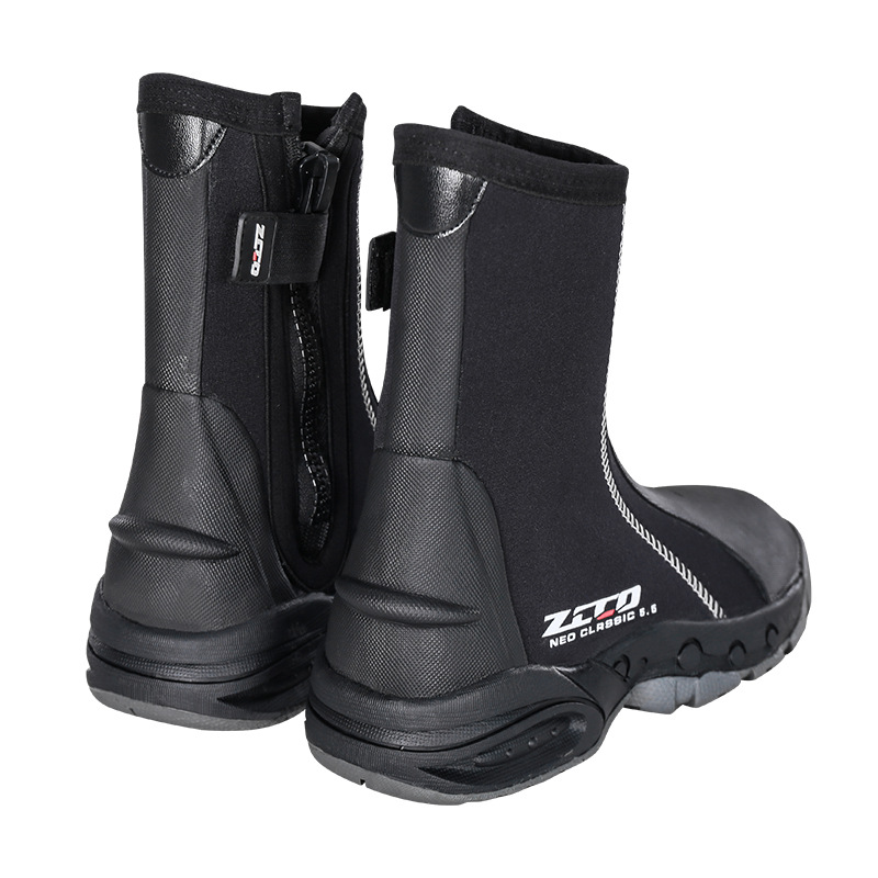 5mm Neoprene Dive Boots Wetsui - Aquatic Sports Shoes 评论和价格